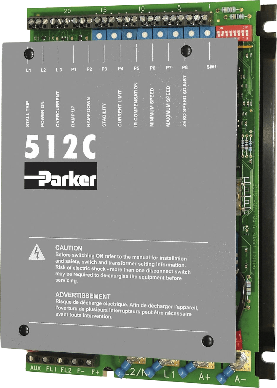 Variateur analogique Courant Continu Parker Série DC512C