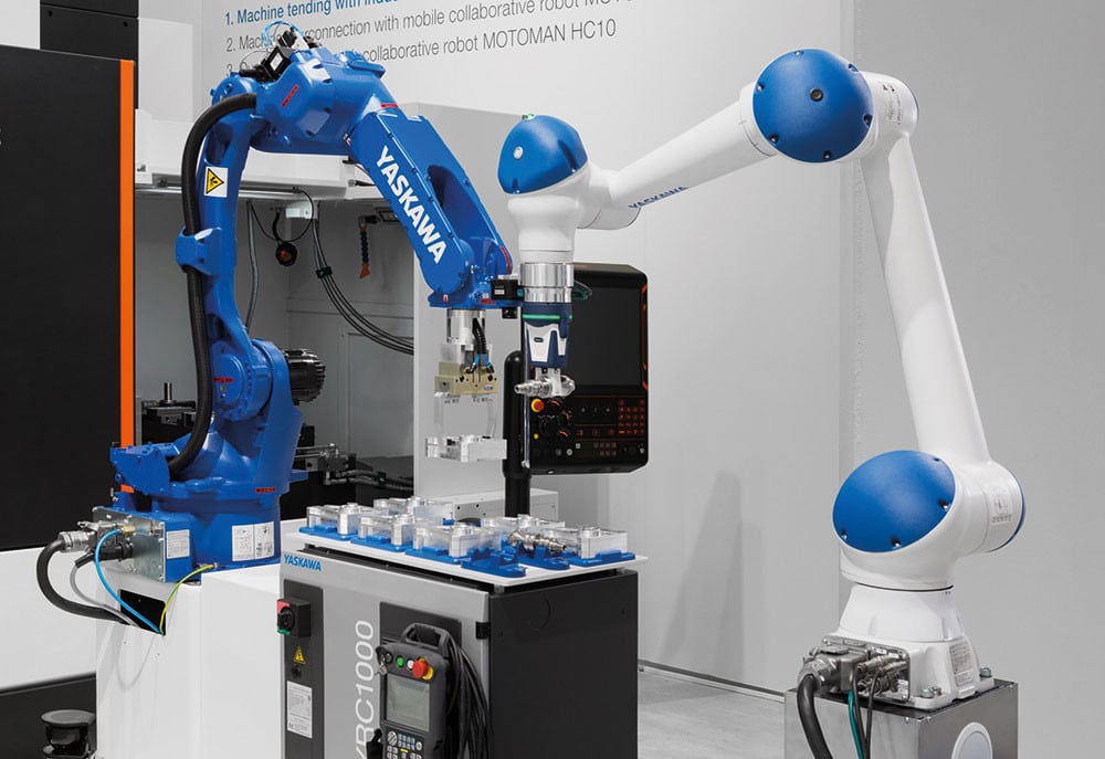 Intégration de robot industriel automate et robotique yaskawa